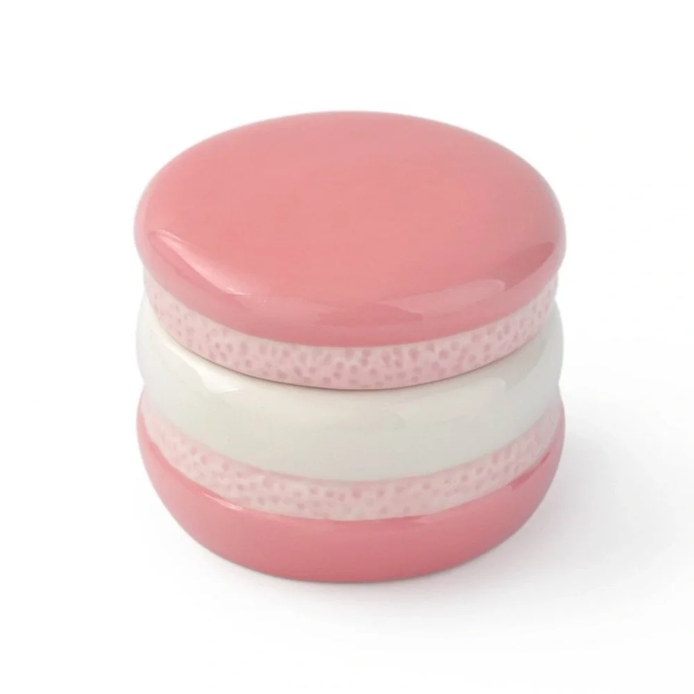 Target Valentine’s Day Pink Macaron Ceramic Trinkets Box